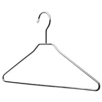 24 New Maruso Collar Saver Clothes Hanger 18 Inch Black Flexible Dry Cleaners 